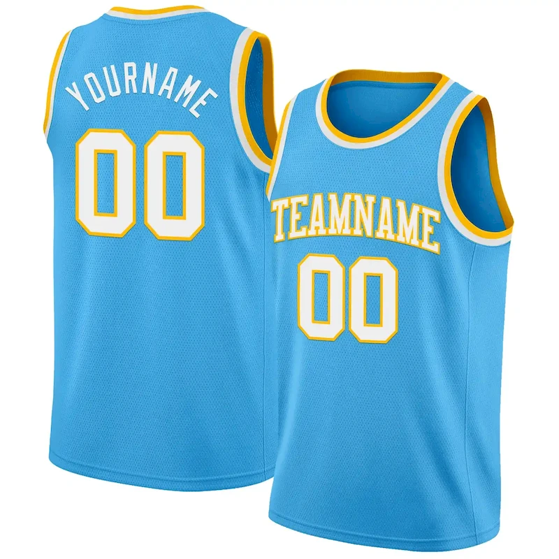 SkyBlue0110.webp Custom Sky Blue White-Gold Authentic Basketball Jersey - Image 1